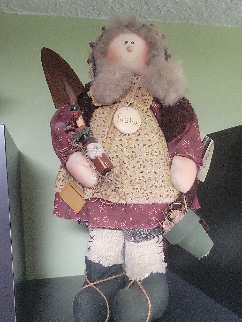 Artist Designed "Tasha" Woodland Garden Knome